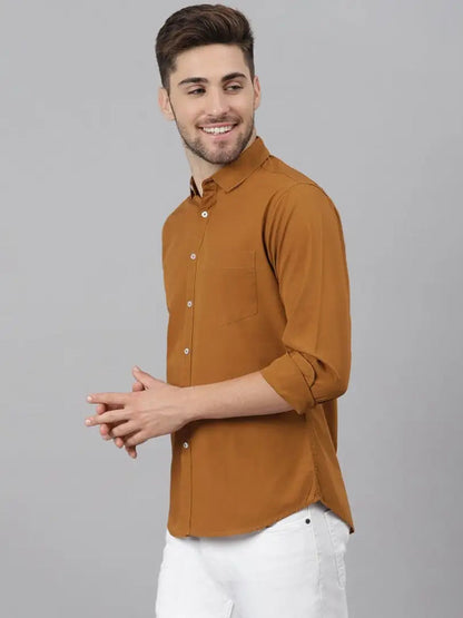 Formal Plain cotton shirts with pocket