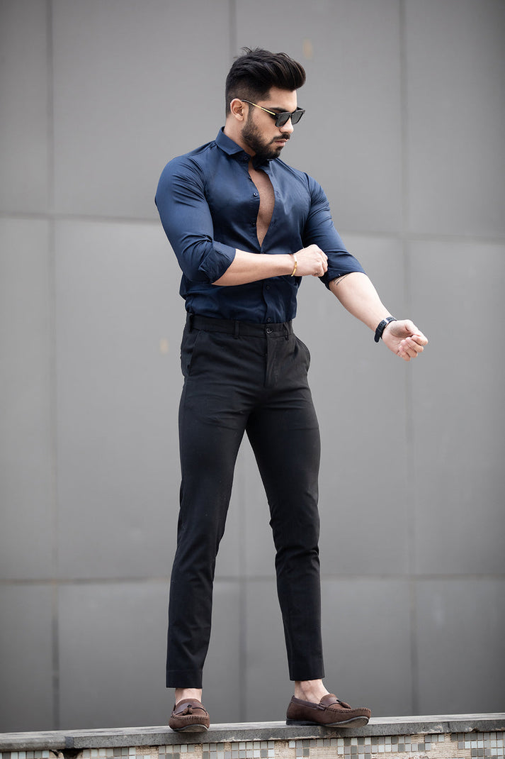 Trendy Lycra Shirt Pant Combos