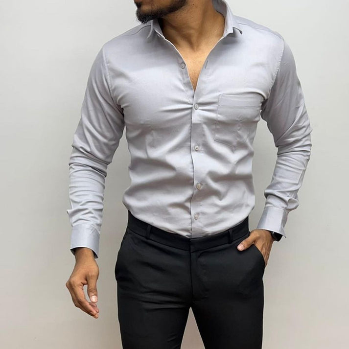 Cotton Solid Formal Shirt