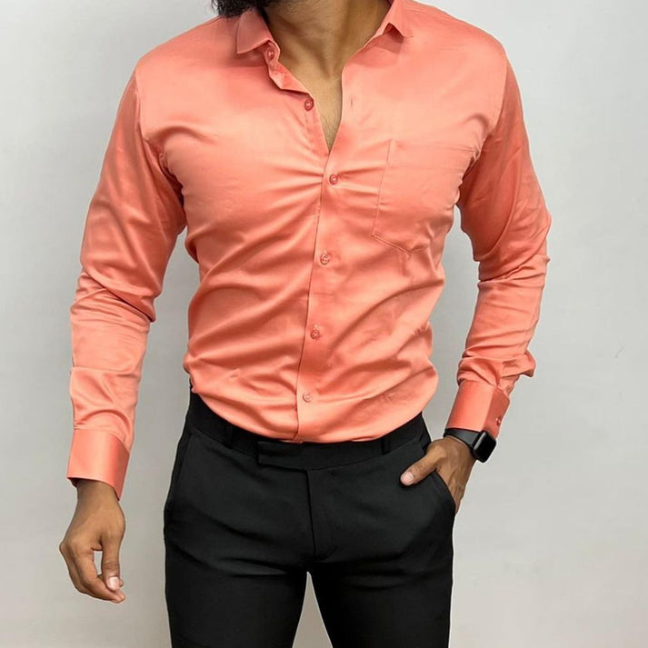 Cotton Solid Formal Shirt