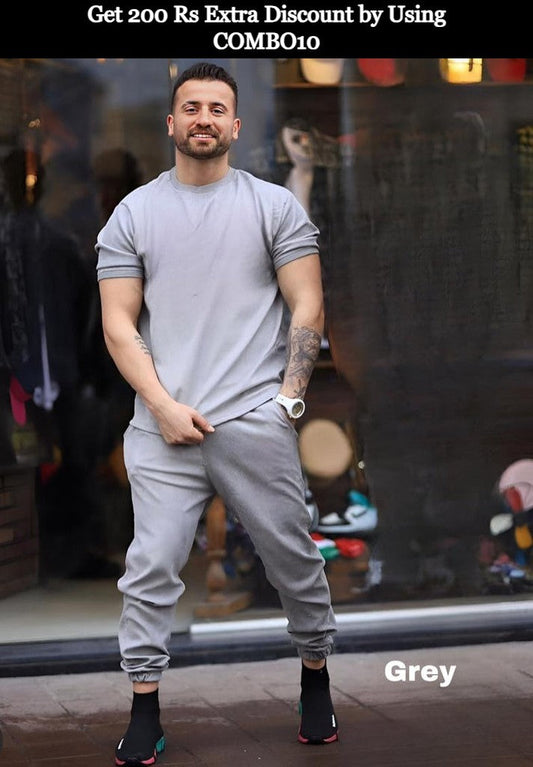 Lycra T-shirt & Jogger Combo