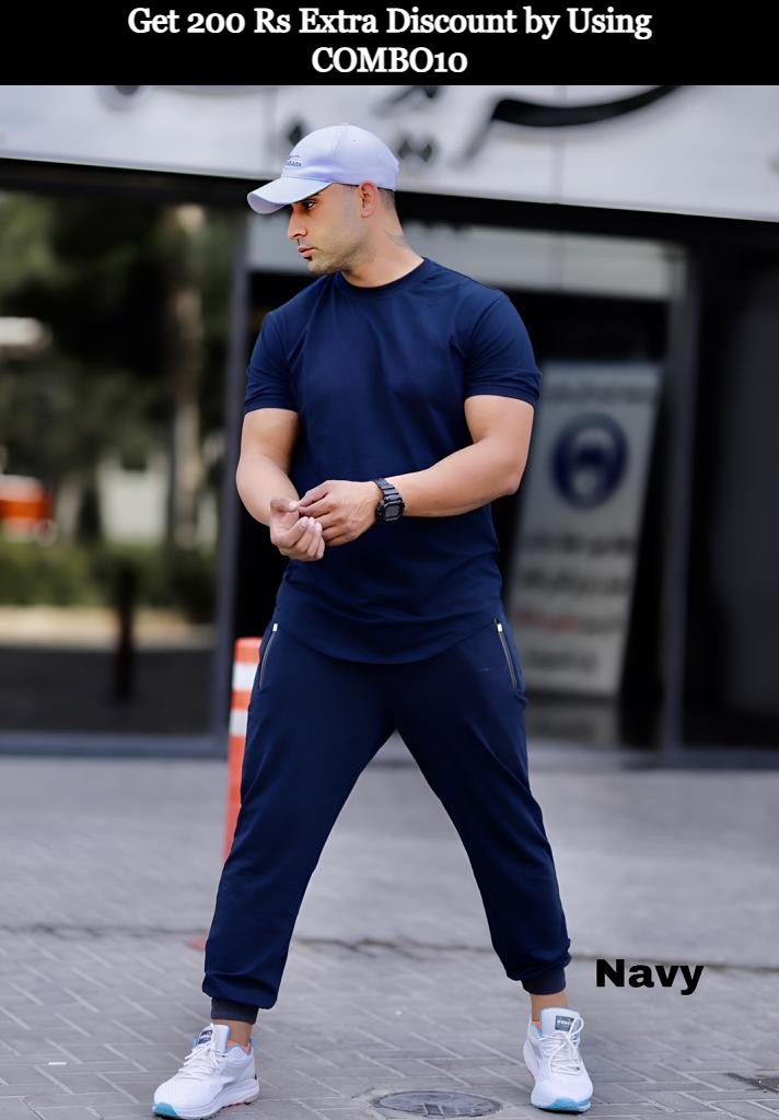 Lycra T-shirt & Jogger Combo