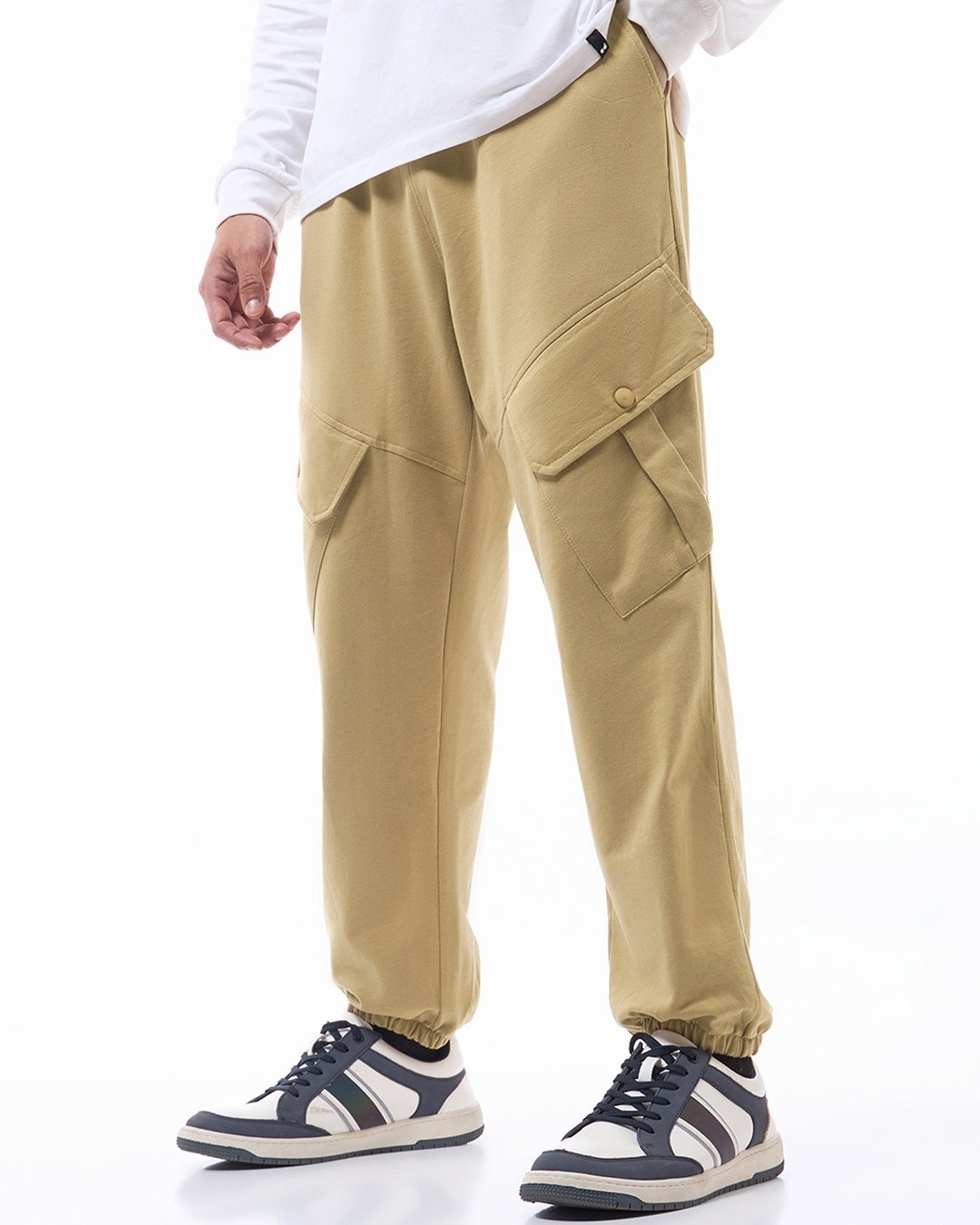 Men's Brown Super Loose Fit Joggers