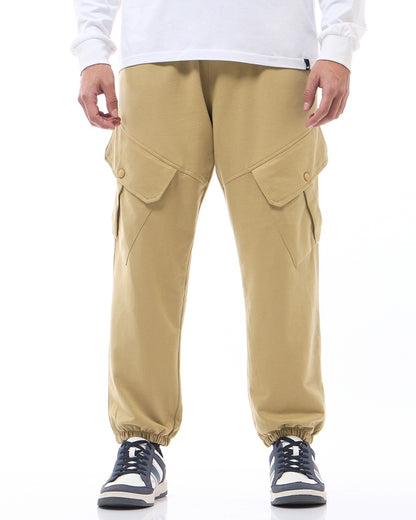 Men's Brown Super Loose Fit Joggers